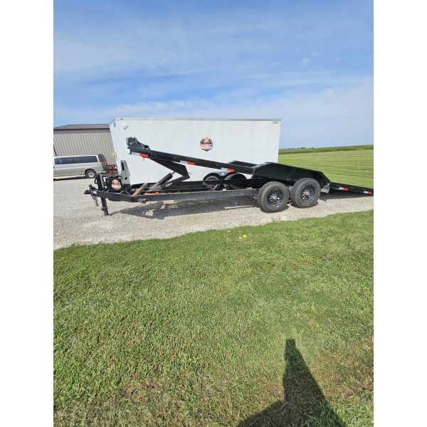 B/R 25′ Power Tilt Heavy-Duty Equipment Trailer