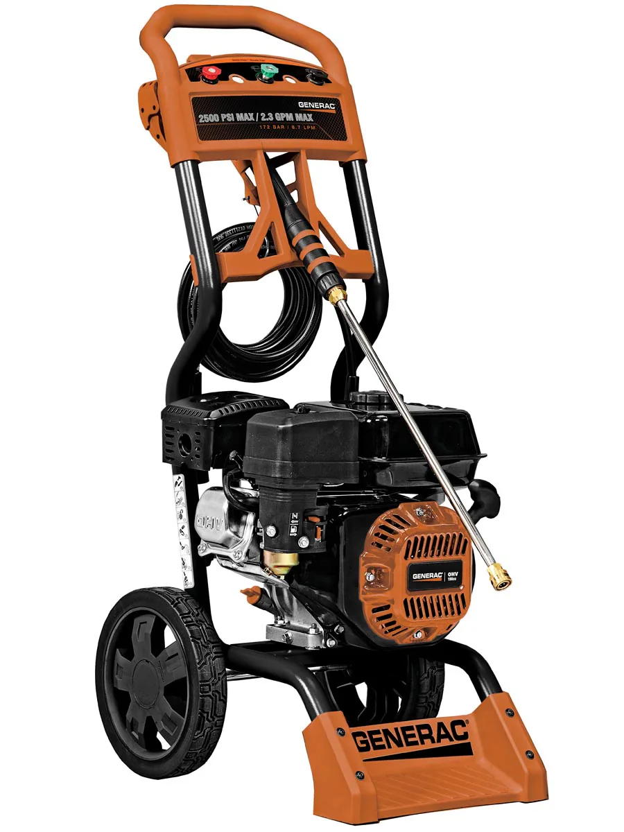 2500psi 2.3g/min Generac Pressure Washer COLD 2500psi 2.3g/min Generac Pressure Washer COLD