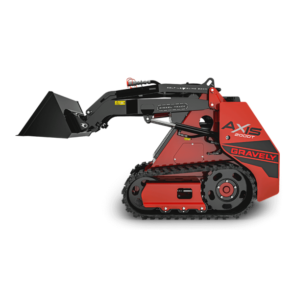 Gravely AXIS 200DT Stand-On Compact Utility Track Loader