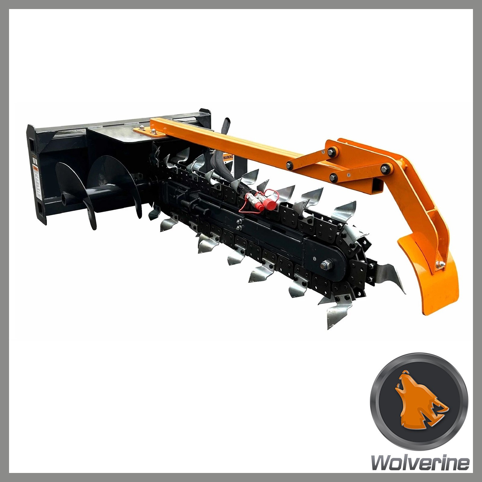 48″ Long x 8″ Wide Hydraulic Trencher 48″ Long x 8″ Wide Hydraulic Trencher